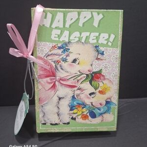 Easter Musical Songbook Ornament- Music Box- Plays: Jesus Loves Me
